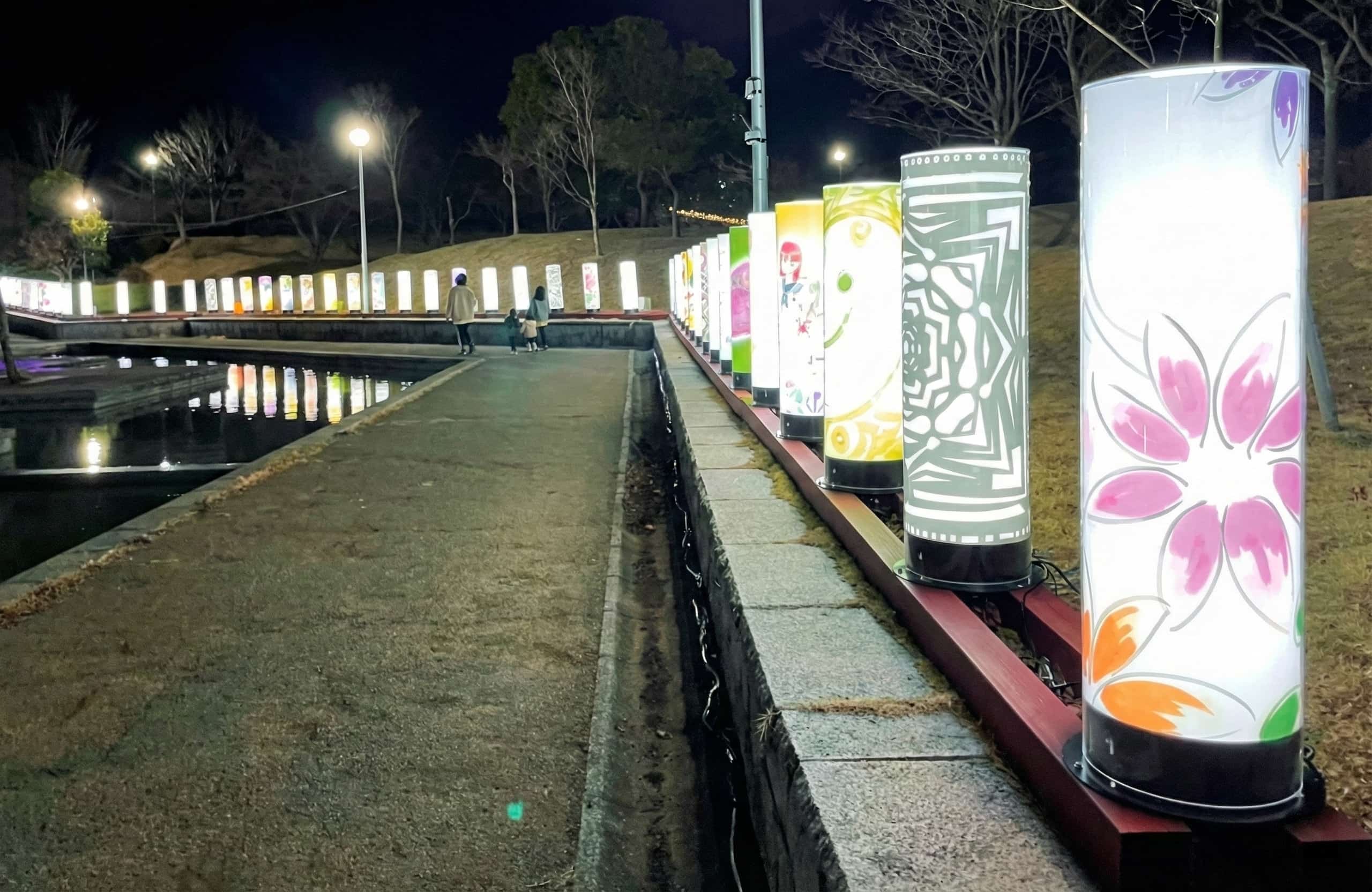 アクリル管照明