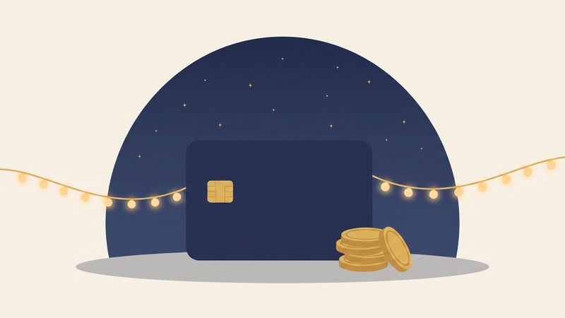 カードとコインのイラスト: 選べる支払い方法